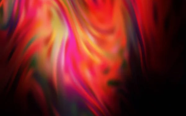 Dunkelroter Vektor Abstrakter Verschwommener Hintergrund Leuchtende Farbige Illustration Smarten Stil — Stockvektor