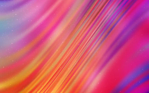 Ανοιχτό Ροζ Κίτρινο Διανυσματικό Μοτίβο Νυχτερινά Αστέρια Του Ουρανού Glitter — Διανυσματικό Αρχείο