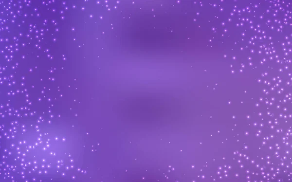 Світло Фіолетове Векторне Компонування Космічними Зірками Сучасна Абстрактна Ілюстрація Зірками — стоковий вектор
