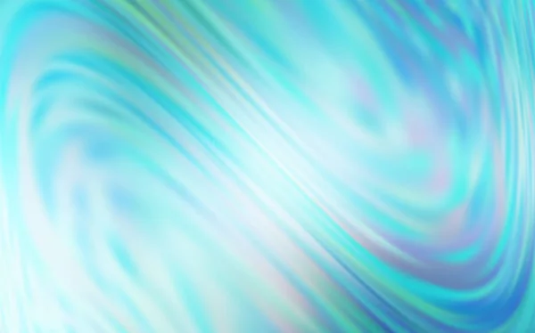 Ljusblå Grön Vektor Suddig Glans Abstrakt Bakgrund Glitter Abstrakt Illustration — Stock vektor