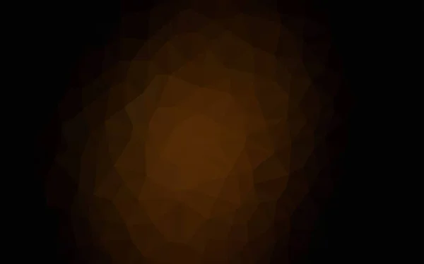 Темно Коричневий Векторний Градієнт Трикутників Текстури Полігональна Абстрактна Ілюстрація Градієнтом — стоковий вектор