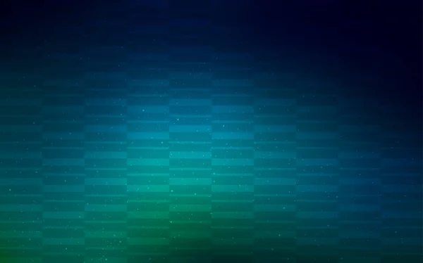 Azul Oscuro Plantilla Vector Verde Con Palos Repetidos Ilustración Abstracta — Archivo Imágenes Vectoriales