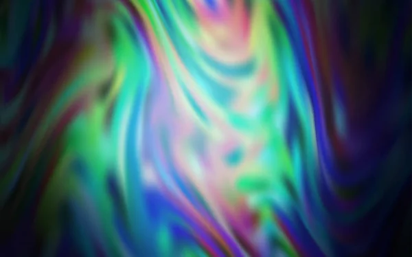 Dunkelblauer Vektor Glänzender Abstrakter Hintergrund Eine Elegante Helle Illustration Mit — Stockvektor