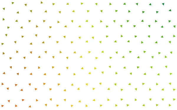 Ljusgrön Gul Vektor Låg Poly Konsistens Lysande Färgglada Illustration Med — Stock vektor