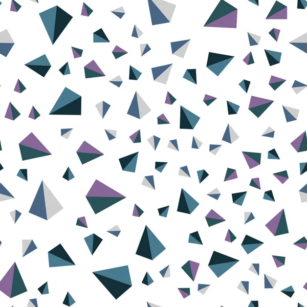 Açık mavi, kırmızı vektör Dikişsiz, çizgiler, üçgenler ile izometrik zemin. Renkli üçgenler kümesi ile çizim. Kartvizitler, Web siteleri için şablon.