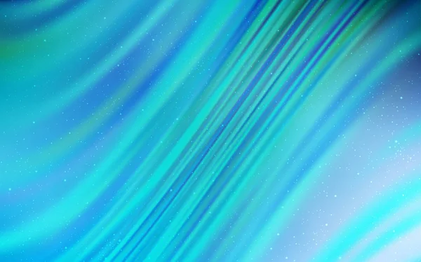 Hellblaue Vektortextur Mit Milchstraßensternen Leuchtende Illustration Mit Himmelssternen Auf Abstrakter — Stockvektor