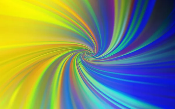 Hellblauer Gelber Vektor Glänzend Abstrakter Hintergrund Leuchtende Farbige Illustration Smarten — Stockvektor