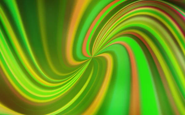 Light Green Yellow Vector Blurred Bright Texture Elegant Bright Illustration — Stock Vector