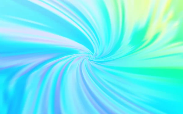 Bleu Clair Vecteur Vert Motif Lumineux Abstrait Une Toute Nouvelle — Image vectorielle