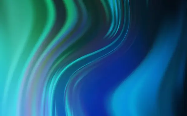 Hellblauer Grüner Vektor Verschwommen Leuchten Abstrakten Hintergrund Glitzernde Abstrakte Illustration — Stockvektor