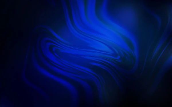 Dark Blue Vetor Borrado Brilho Fundo Abstrato Ilustração Colorida Estilo —  Vetores de Stock