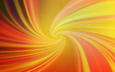 Alaycı hatları ile açık turuncu vektör düzeni. Bandy hatları ile modern degrade soyut illüstrasyon. Marka kitabı için zarif desen.