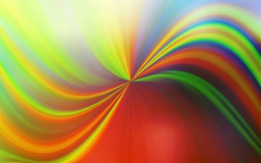 Açık yeşil, sarı vektör bulanık ve renkli desen. Görüntü tarzında tamamen yeni bir renkli çizim. Tasarımının yeni yolu.