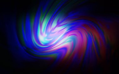 Koyu pembe, mavi vektör bulanık desen. Gradyan ile yarı ton tarzında yaratıcı Illustration. İşletmeniz için yeni tasarım.