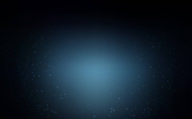 Koyu mavi vektör arka plan gökada yıldız ile.