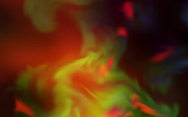 Koyu turuncu vektör renkli bulanık arkaplan. Soyut renkli gradyan çizimi. İş tasarımınız için yeni biçim.