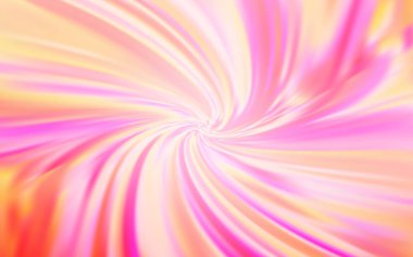 Açık pembe, sarı vektör parlak soyut düzeni. Degrade ile soyut renkli illüstrasyon. Marka defteriniz için yeni stil tasarımı.