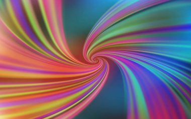 Açık mavi, çizgiler ile sarı vektör deseni. Gradyan ile zarif parlak bir çizim. İş tasarımınız için soyut stil.