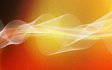 Açık turuncu vektör soyut bulanık arka plan. Akıllı tarzda renkli Illustration Shining. Marka defteriniz için yeni stil tasarımı.