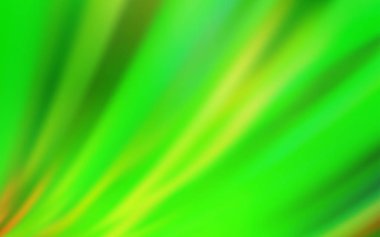 Açık yeşil vektör renkli bulanık arkaplan. Soyut ve gradyan renkte renkli çizimler. İşiniz için yeni tasarım.