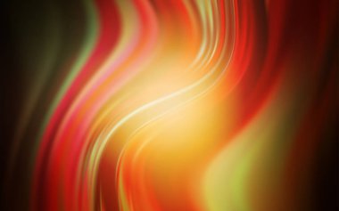 Koyu turuncu vektör soyut düzeni. Gradyan ile zarif parlak bir çizim. İş tasarımınız için yeni stil.