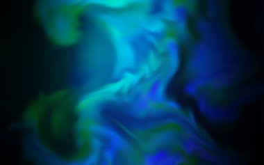 Açık mavi, yeşil vektör soyut düzeni. Degrade tasarımı ile glitter soyut illüstrasyon. Web siteniz için bulanık tasarım.