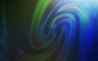 Koyu mavi, yeşil vektör renkli bulanıklık arka plan. Gradyan ile zarif parlak bir çizim. Web siteniz için bulanık tasarım.