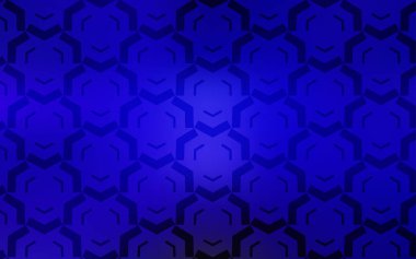 Alaycı hatları ile koyu mavi vektör doku. Basit bir tarzda tamamen yeni renkli bir illüstrasyon. Reklamınız, kitapçıklar, broşürler için yeni bir doku.