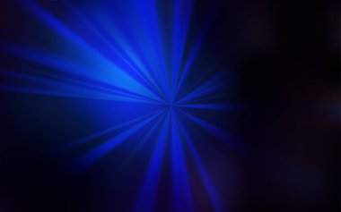 Koyu mavi vektör soyut arkaplan. Gradyan tasarımlı, soyut, ışıltılı çizimler. Marka kitabı için zarif bir arkaplan.