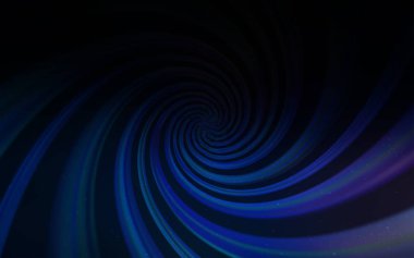 Uzay yıldız koyu mavi vektör şablonu. Gökyüzü yıldızlarla illüstrasyon soyut şablonunda parlayan. Desen Astroloji Web siteleri için.