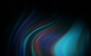 Koyu mavi vektör şablon bulanık. Akıllı tarzda renkli Illustration Shining. Web siteniz için bulanık tasarım.