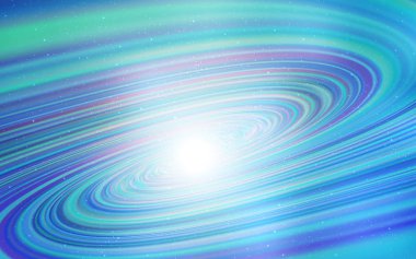 Astronomik yıldızlı hafif BLUE vektör arkaplanı. Soyut şablonda gökyüzü yıldızlarıyla parlayan illüstrasyon. Astroloji web siteleri için desen.