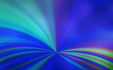 Işık Mavisi vektörü parlak deseni bulanıklaştırdı. Gradyan tasarımlı, soyut, ışıltılı çizimler. Çalışmalarınız için akıllı tasarım.