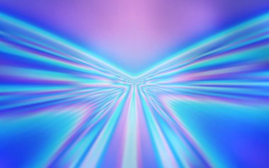 Kavisli çizgiler ile açık mavi vektör düzeni. Renkli çizgiler, şekiller ile bir örnek. Marka defteriniz için yeni kompozisyon.