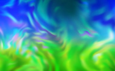 Açık mavi, yeşil vektör bulanık parlak soyut doku. Soyut ve gradyan renkte renkli çizimler. İşiniz için en iyi bulanık tasarım..