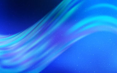 Gece gökyüzü yıldızlı açık mavi vektör deseni. Büyük Ayı yıldızlı modern soyut illüstrasyon. Reklamınız, posteriniz, afişiniz için en iyi tasarım.