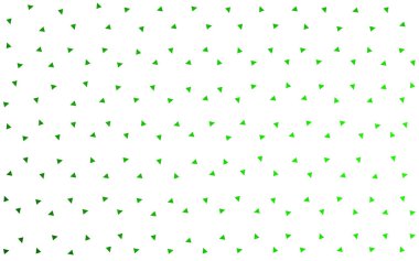 Işık yeşil vektör üçgen mozaik doku. Üçgenler ile modern soyut resim. Marka kitap için yeni şablon.