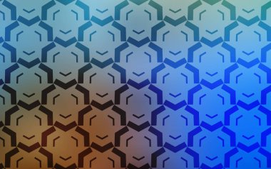 Açık Mavi, çizgileri olan sarı vektör deseni.