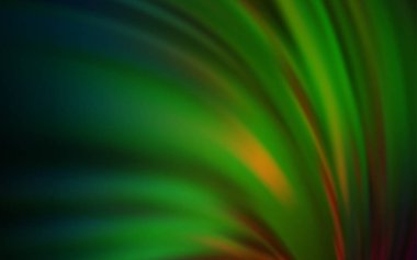 Koyu yeşil, kırmızı vektör soyut bulanık arkaplan. Gradyan tasarımlı, soyut, ışıltılı çizimler. Web siteniz için bulanık tasarım.