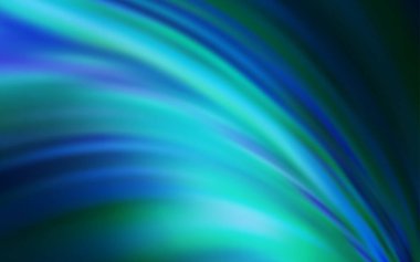 Koyu mavi vektör soyut arkaplan. Gradyan tasarımlı, soyut, ışıltılı çizimler. İş tasarımınız için yeni biçim.