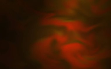 Koyu turuncu vektör arkaplanı bulanıklaştırmış. Soyut ve gradyan renkte renkli çizimler. İşiniz için yepyeni bir tasarım..