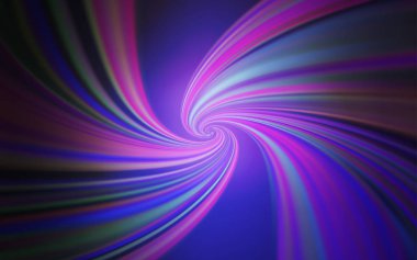 Bükülmüş çizgiler ile koyu mor vektör doku.