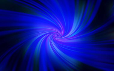 Koyu mavi vektör şablonu bulanıklaştırdı. Gradyan ile modern soyut çizim. Tasarımlar için arka plan.