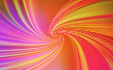 Açık mavi, sarı vektör arka plan hatları ile. Gradyan ile bir sirkumfleks soyut Illustration. Marka defteriniz için yeni kompozisyon.