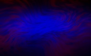 Koyu mavi, kırmızı vektör bulanık desen. Degrade ile soyut renkli illüstrasyon. Web siteniz için bulanık tasarım.