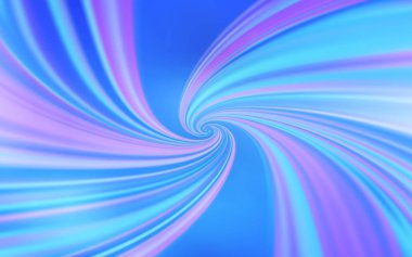 Açık mavi çizgili vektör deseni. Çağdaş gradyan soyut çizgileri olan çizimler. İş tasarımınız için şablon.