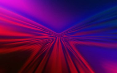 Koyu mavi, bükülmüş çizgiler ile kırmızı vektör deseni. Gradyan ile zarif parlak bir çizim. Marka defteriniz için yeni kompozisyon.