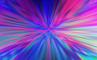 Açık Pembe, Mavi vektör parlak soyut düzen. Eğilimli zarif, parlak bir çizim. Web siteniz için bulanık tasarım.