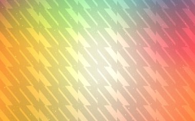 Açık yeşil, kırmızı vektör düzen düz çizgili. Modern geometrik soyut illüstrasyon hatları ile. Desen, işletme web siteleri için.