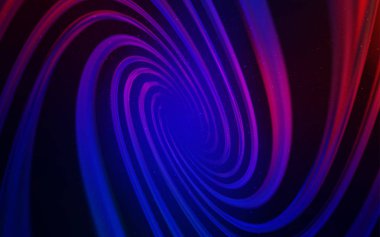 Açık mavi, kırmızı vektör şablon uzay yıldızları ile. Renkli kozmik yıldızlar ile glitter soyut illüstrasyon. Futuristik reklam, kitapçıklar için desen.